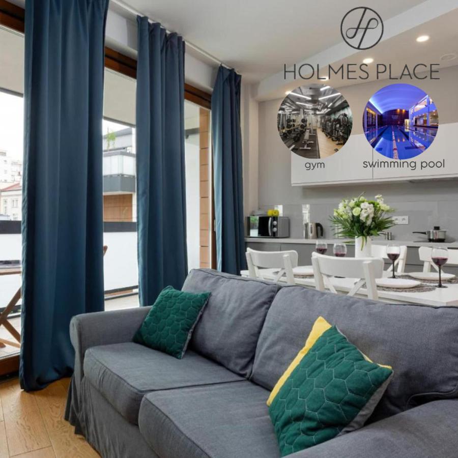 Modern Apartment With Pool Near Golden Terraces Warsaw Ngoại thất bức ảnh